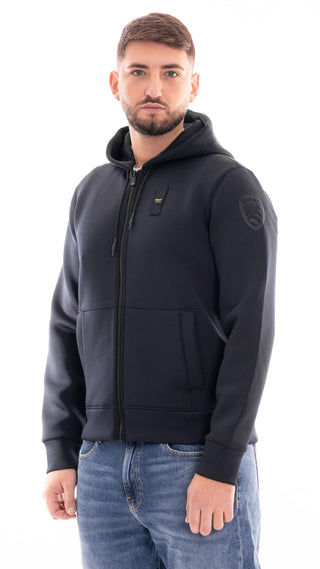 BLAUER FELPA COLBY CON CAPPUCCIO UOMO BLUF02325 004745 888