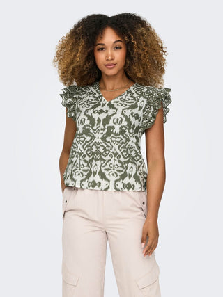 ONLY WOMEN'S T-SHIRT LOU SHORT SLEEVE 15313171 KLT