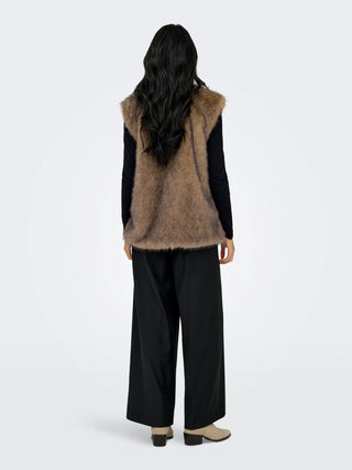 ONLY DAWN GILET IN ECOPELLICCIA 15354308 TNN