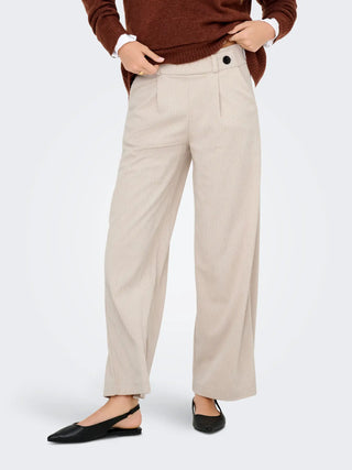 JACQUELINE DE YONG PANTALONI GEGGO CON BOTTONI IN VITA 15357186 PMS