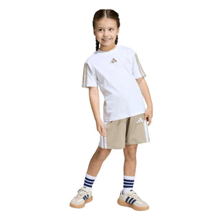 ADIDAS COMPLETO T-SHIRT E BERMUDA CON 3STRISCE KC6149