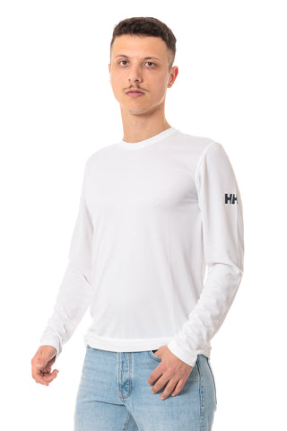 HELLY HANSEN T-SHIRT CREW MANICA LUNGA IN TESSUTO TECNICO UOMO 49582 001