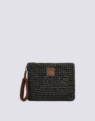 SUNDEK BORSA A MANO CON MANICO LATERALE E TOPPA IN RILIEVO AW740ABPA100 00401