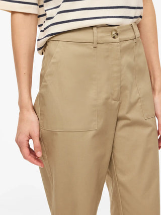 VILA PANTALONI REKKA DRITTI 7/8 CON TASCONI 14111579 TRE
