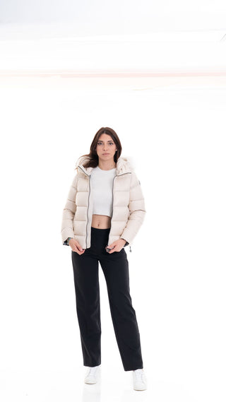 COLMAR SHORT DOWN JACKET WITH FUR HOOD WOMEN 2216E 2Y0 04