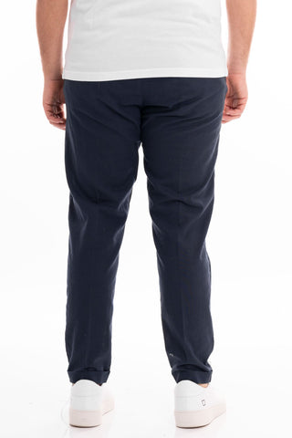 HYPS MEN'S LINEN TROUSERS MOLFETTA MODEL MOLFETTA 14 BLUE