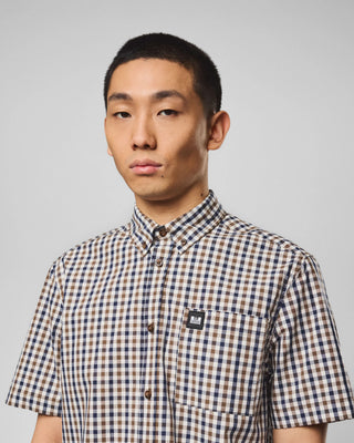 WEEKEND OFFENDER CAMICIA MANICA CORTA A QUADRETTI SHSS2403 JOYCE