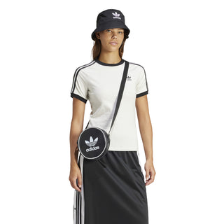 ADIDAS ORIGINALS 3-STRIPE T-SHIRT WITH LOGO WOMEN IR8104