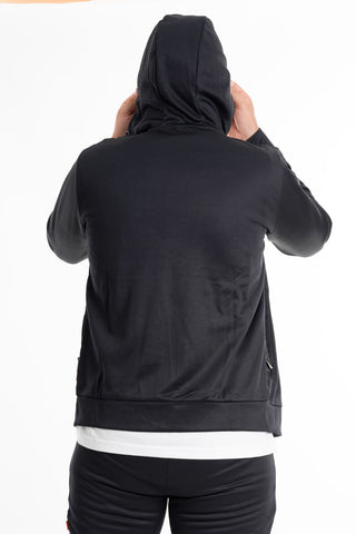 MARKUP M CAPPUCCIO FELPA TECNICA ZIP DETTAGLI LOGATI MAN/FIANCHI MK592016