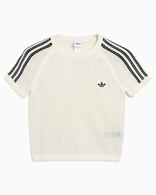 ADIDAS ORIGINALS T-SHIRT IN CROCHET ADIDAS KE0200