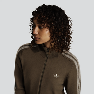 ADIDAS ORIGINALS FELPA FIREBIRD IN MAGLIA CON STRISCE  EFFETTO PELOSO DONNA KS7365