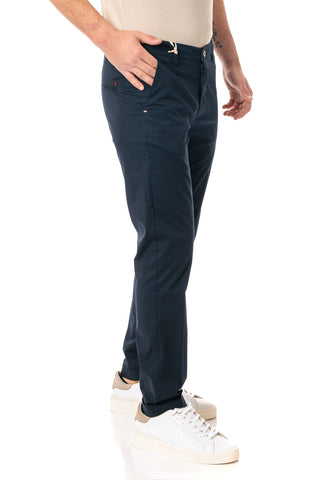 HYPS PANTALACCIO UOMO IN COTONE TECNICO MODELLO MOLFETTA MOLFETTA 21 BLU