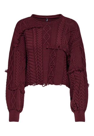 ONLY DALIA MAGLIONE CON FRANGE DONNA 15352093 CBT