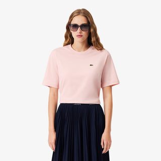 LACOSTE T-SHIRT IN MORBIDO COTONE RELAXED  FIT TF7215 ADY