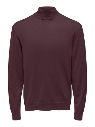 ONLY&SONS WYLER MAGLIONE A COLLO ALTO UOMO 22020879 PRY