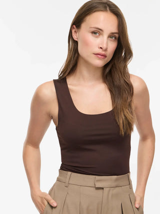 VILA T-SHIRT KENZA SMANICATA CON SCOLLO A U 14089092 CFB