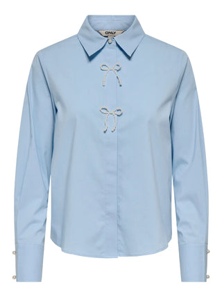 ONLY CAMICIA ALLEGRA CON FIOCCHI IN PERLA 15376883 CSB