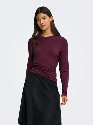 ONLY BAMBOO T-SHIRT DONNA 15377113 FIG