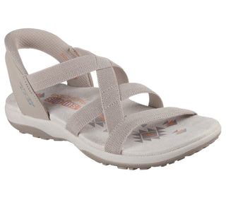 SKECHERS SANDALI REGGAE SLIM-STRETCH FLEX DONNA 163460 TPE