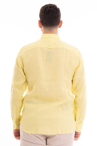 TOMMY HILFIGER M CAMICIA PIGMENT DYED SOLID REGULAR FIT MW34602 ZIN