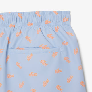 LACOSTE BOXER MARE MEDI CON STAMPA COCCODRILLO UOMO MH1851 HBA