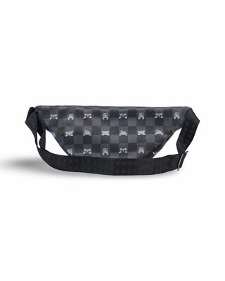 SPRAYGROUND MARSUPIO GRAY PEEKING CHECK B8912