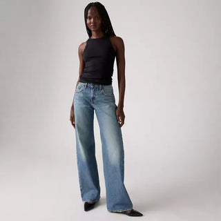 LEVI'S JEANS DONNA LARGHI VITA BASSA A5566 0028