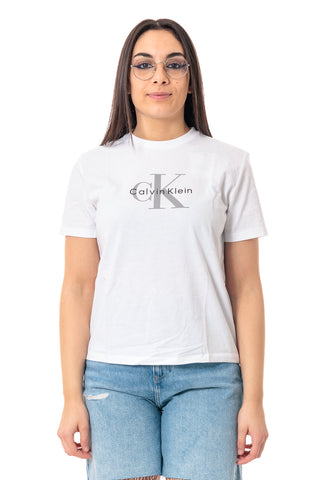 CALVIN KLEIN JEANS T-SHIRT HERO CLASSIC MONO DONNA LV047B864G YAA