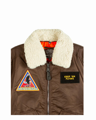 TOP GUN TOPG GUN BOMBER “Atlantic Fleet” IN NYLON CON PATCH TGJ2433 1510