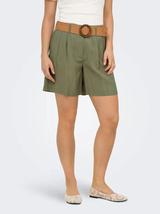 ONLY IBIZA PANTALONCINI CORTI CON CINTURA 15370298 MRD