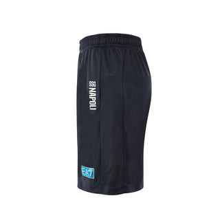 EA7 NAPOLI SHORT CON TASCHE E ZIP SSC NAPOLI N26T04 EBO