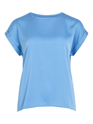 VILA ELLETTE T-SHIRT SATINATA DONNA 14059563 ALA