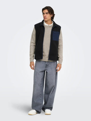 ONLY&SONS MAGLIONE MICHAEL CON GIRO COLLO 22038809 SVL