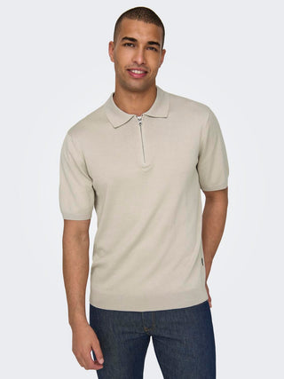 ONLY&SONS POLO MIKE CON ZIP UOMO 22029666 SVL