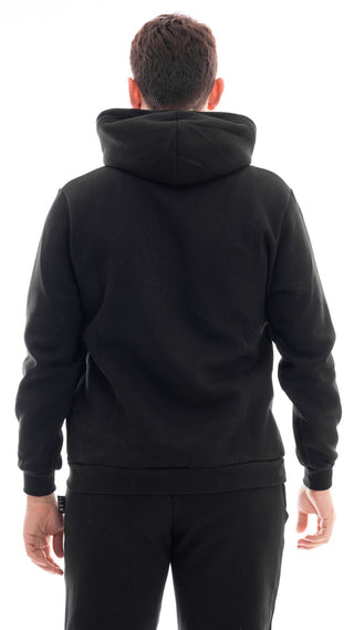 ICON FELPA CON CAPPUCCIO UOMO IU9016FC NRP