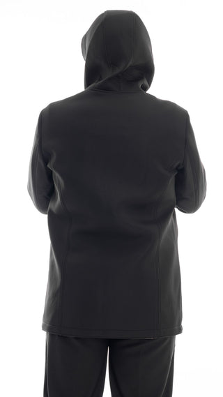 MARKUP PARKA LUNGO TWILL IN TESSUTO TECNICO UOMO MK794623 NER