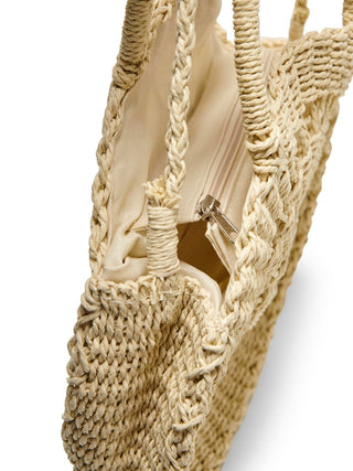 ONLY WOMEN'S PENELOPE BEACH ROUND BEACH BAG 15313245 PLK