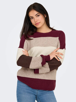 ONLY LATIA MAGLIONE A RIGHE 15220044 WTS