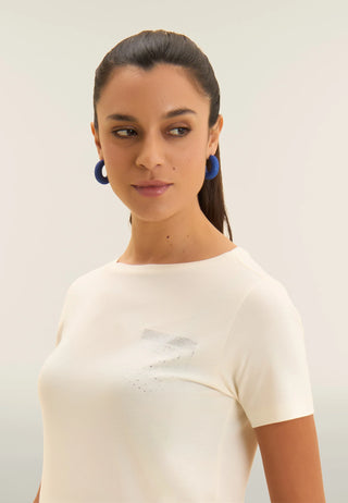 FREDDY T-SHIRT GIROCOLLO IN COTONE S26WCXT4 W72