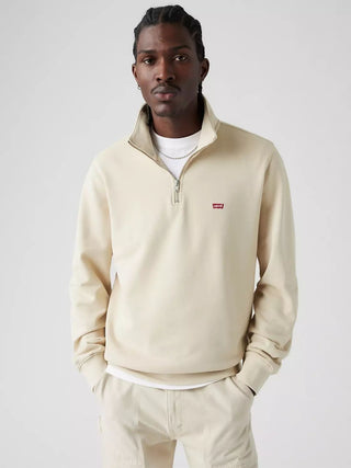 LEVI'S FELPA ZIP 1/4 ORIGINAL UOMO A8606 0002