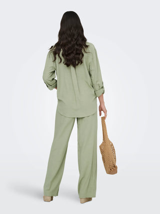 JACQUELINE DE YONG CAYA CAMICIA IN LINO 15346548 LOK