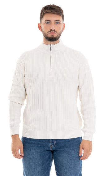 CALVIN KLEIN JEANS HALF ZIP SWEATER MEN J326199 YBI