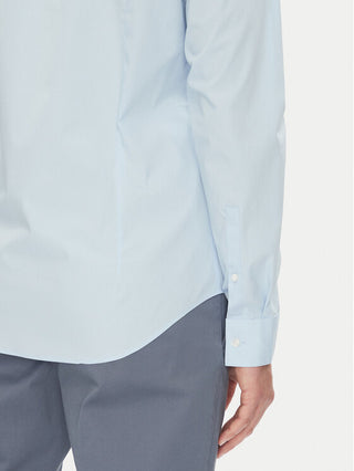 CALVIN KLEIN CAMICIA SLIM IN POPLIN LV019EU000 XNU