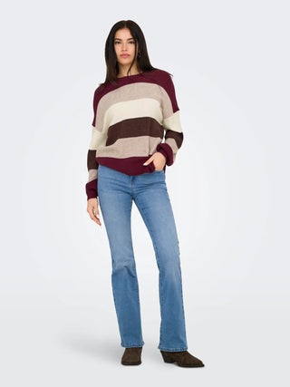 ONLY LATIA MAGLIONE A RIGHE 15220044 WTS
