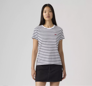 LEVI'S PERFECT TEE T-SHIRT A RIGHE 39185 0400