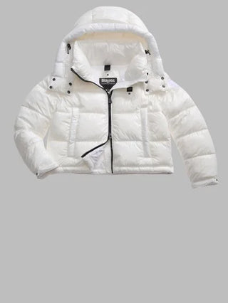 BLAUER PIUMINO GLORIA CON CAPPUCCIO DONNA BLDC02170 006648 100BI