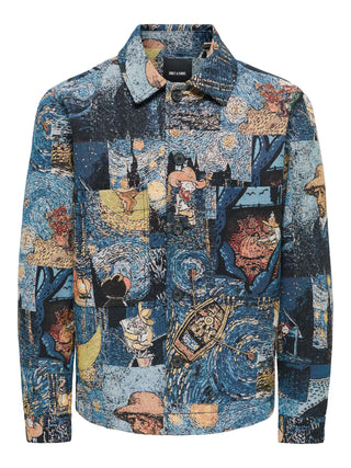 ONLY&SONS GIACCA CASSEL IN JACQUARD 22038535 MBD