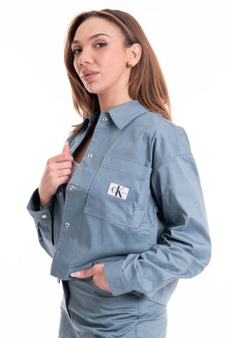 CALVIN KLEIN JEANS W OVER RELAXED SHIRT J223241 CFQ