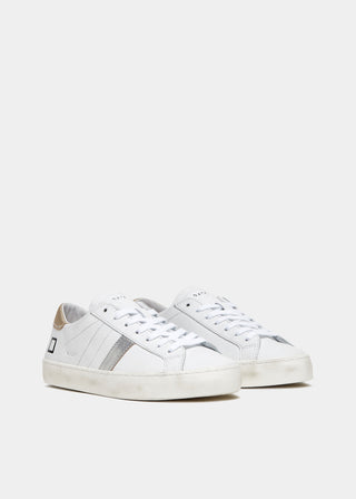 DATE HILLOW CALF LEATHER SNEAKERS W997-HL-CA-WM