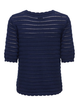 JACQUELINE DE YONG ANJA CARDIGAN CON SCOLLO A V 15366211 BLI